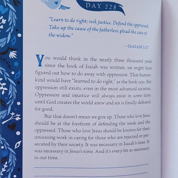 Adored 365 day devotional book for young women - Picture 3 of 4